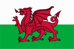 ウェールズ　国旗